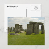 Stonehenge Postkarte (Vorne/Hinten)