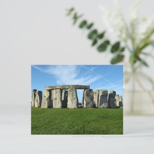 Stonehenge Postkarte (Stehend Vorderseite)