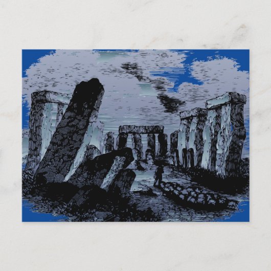 Stonehenge Postkarte (Vorderseite)