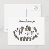 Stonehenge: Postkarte (Vorne/Hinten)
