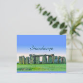 Stonehenge Postkarte (Stehend Vorderseite)