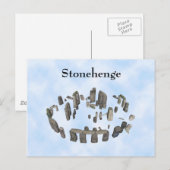Stonehenge: Postkarte (Vorne/Hinten)