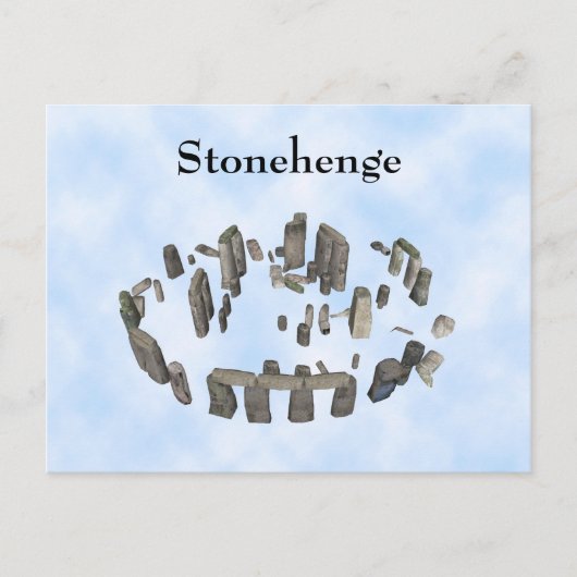 Stonehenge: Postkarte (Vorderseite)