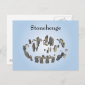 Stonehenge: Postkarte (Vorne/Hinten)