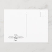 Stonehenge-Postkarte Postkarte (Rückseite)