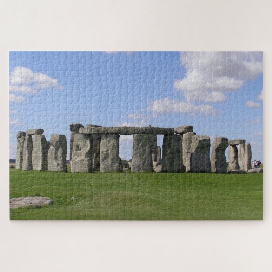 Stonehenge Prähistorisches Denkmal Salisbury Schli Puzzle (Horizontal)