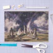 Stonehenge (prähistorisches englisches Denkmal) Seidenpapier (Handwerk)