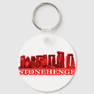Stonehenge Red übersetzt MUSEUM Zazzle Geschenke Schlüsselanhänger