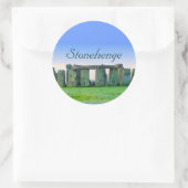 Stonehenge Runder Aufkleber (Tasche)