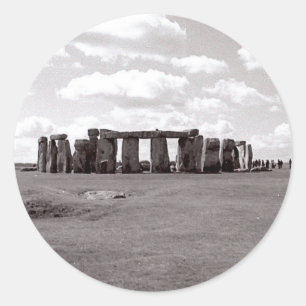 Stonehenge Runder Aufkleber