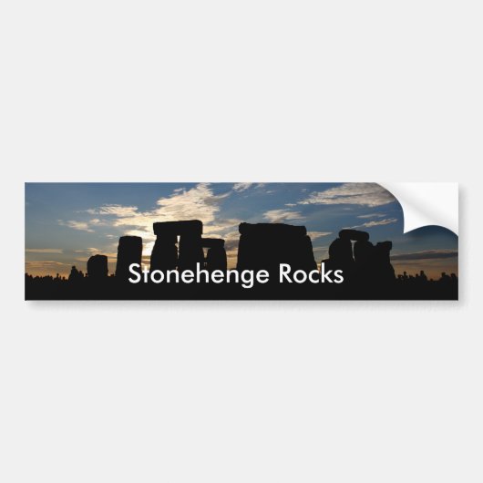 Stonehenge schaukelt Autoaufkleber (Vorne)