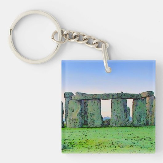 Stonehenge Schlüsselanhänger (Vorderseite)