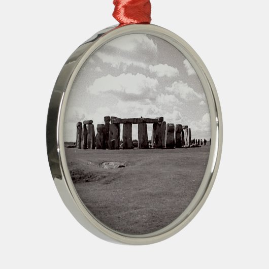 Stonehenge Silbernes Ornament (Rechts)