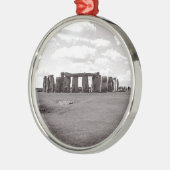 Stonehenge Silbernes Ornament (Links)
