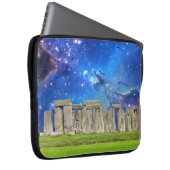 Stonehenge & Stars Historische Stätte des Powers Laptopschutzhülle (Vorne Rechts)