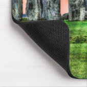 Stonehenge Stehend Steine bei Sonnenuntergang Mousepad (Ecke)