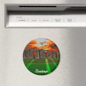 Stonehenge Stehend Stones bei Sonnenuntergang Magnet (In Situ (Geschirrspüler))