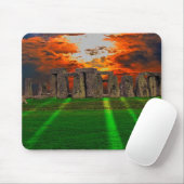 Stonehenge Stehend Stones bei Sonnenuntergang Mousepad (Mit Mouse)