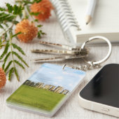 Stonehenge Steinkreis-Monument Schlüsselanhänger (Vorderseite rechts)