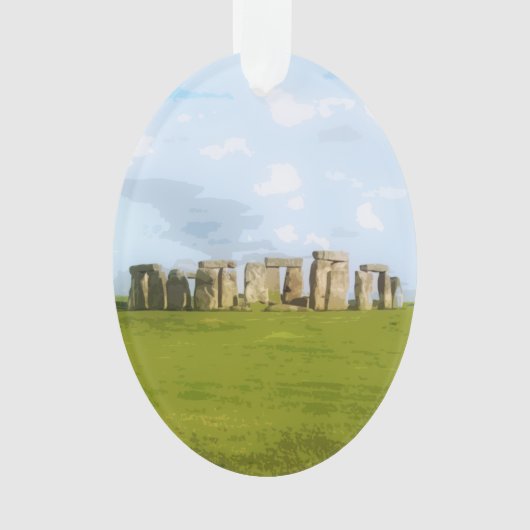 Stonehenge Stone Circle Monument Ornament (Vorderseite)