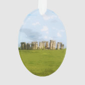 Stonehenge Stone Circle Monument Ornament (Rückseite)