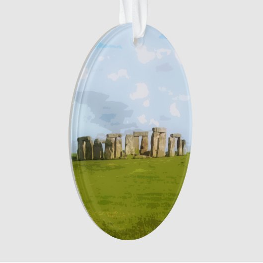 Stonehenge Stone Circle Monument Ornament (Vorderseite)