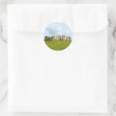 Stonehenge Stone Circle Monument Runder Aufkleber (Tasche)
