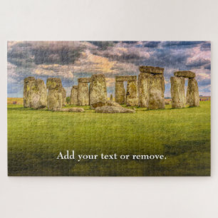 Stonehenge stone denkmal, Wiltshire, England: Puzzle