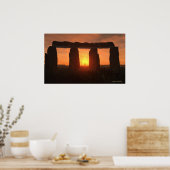 Stonehenge Sunrise Poster (Küche)