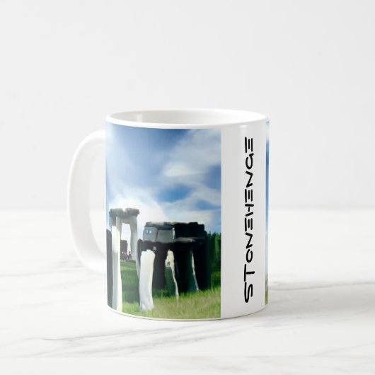Stonehenge Tasse (Vorderseite Links)