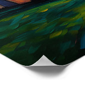 Stonehenge | Van Gogh Inspiration Poster (Ecke)