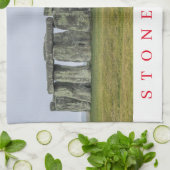 Stonehenge view Teetuch Geschirrtuch (Gefaltet)