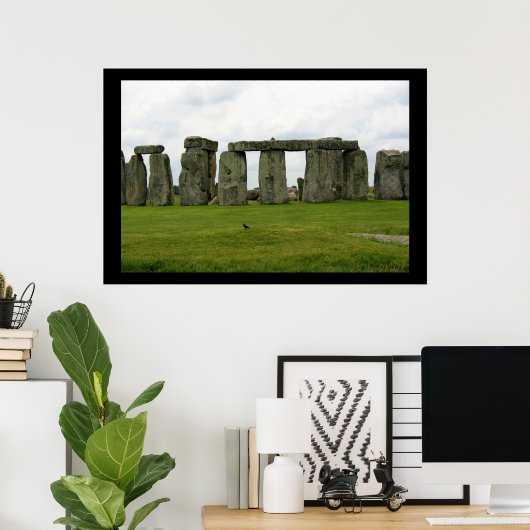 Stonehenge Views Poster (Heimbüro)