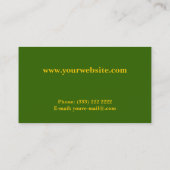 Stonehenge Visitenkarte (Rückseite)