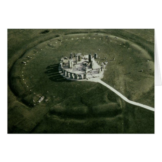 Stonehenge von der Luft (Vorderseite (Horizontal))