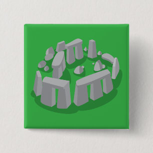 Stonehenge von England Button