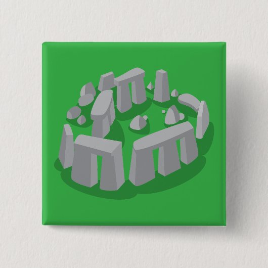 Stonehenge von England Button (Vorderseite)