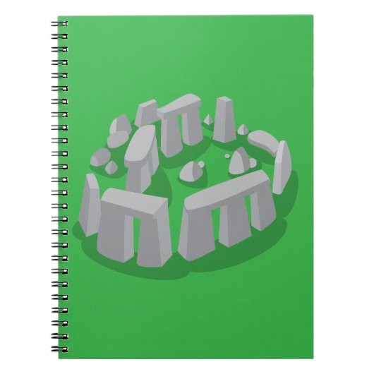 Stonehenge von England Notizblock (Vorderseite)