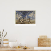 Stonehenge von John Constable (c.1836) Poster (Küche)
