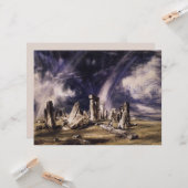 Stonehenge (von John Constable) Karte (Vorderseite/Rückseite Beispiel)
