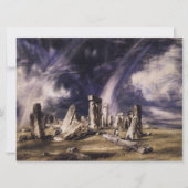 Stonehenge (von John Constable) Karte (Vorderseite)
