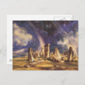 Stonehenge - von: John Constable Postkarte (Vorne/Hinten)