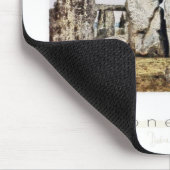 Stonehenge Watercolor Art Mousepad (Ecke)