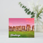 Stonehenge, Wiltshire, England Feiertagspostkarte (Stehend Vorderseite)