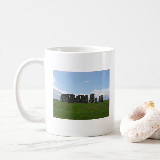 Stonehenge Wiltshire England Kaffeetasse (Mit Donut)