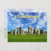 Stonehenge, Wiltshire, England Postkarte (Vorne/Hinten)
