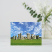 Stonehenge, Wiltshire, England Postkarte (Stehend Vorderseite)