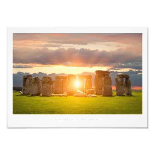 Stonehenge, Wiltshire Fotodruck (Vorne)