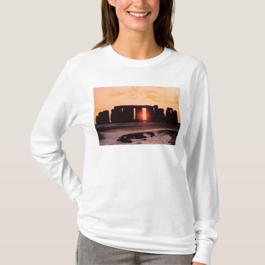 Stonehenge, Winter-Sonnenwende T-Shirt (Vorderseite)