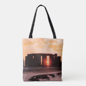 Stonehenge, Winter-Sonnenwende Tasche (Rückseite)
